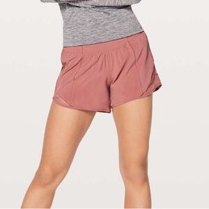 Lululemon Hotty Hot Shorts, 2.5” quicksand pink
